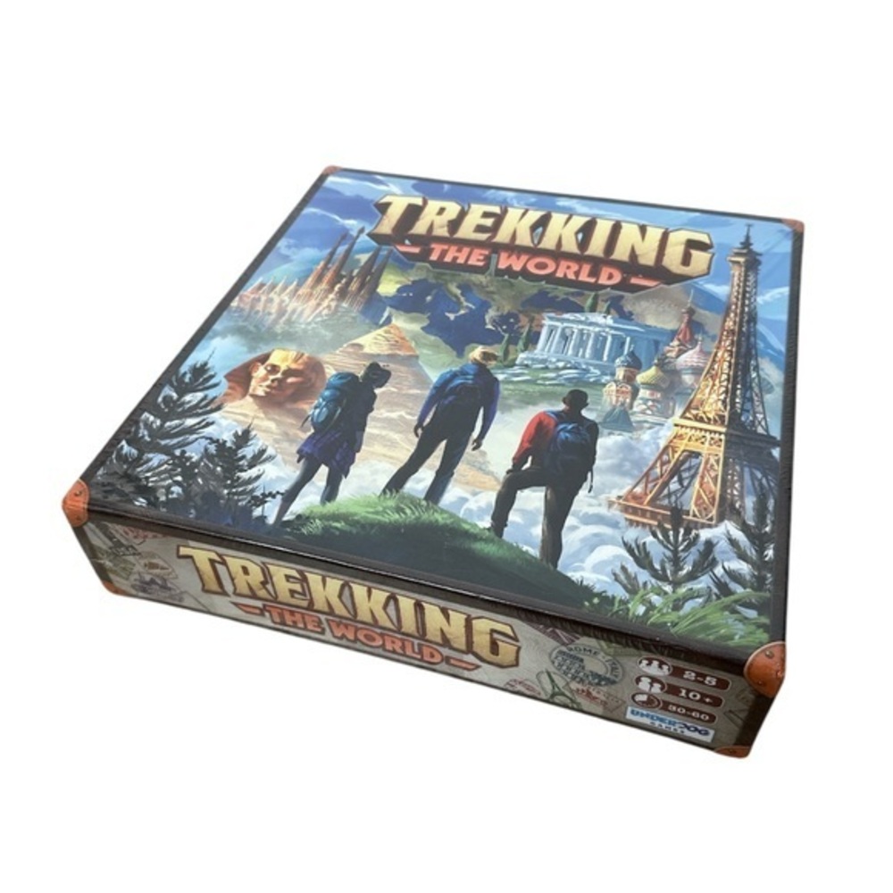 BRAND NEW sealed in plastic Trekking the World board game